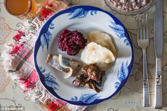 All the dishes must be Lenten, so we can eat fish but not meat, dairy or animal fat until the next day