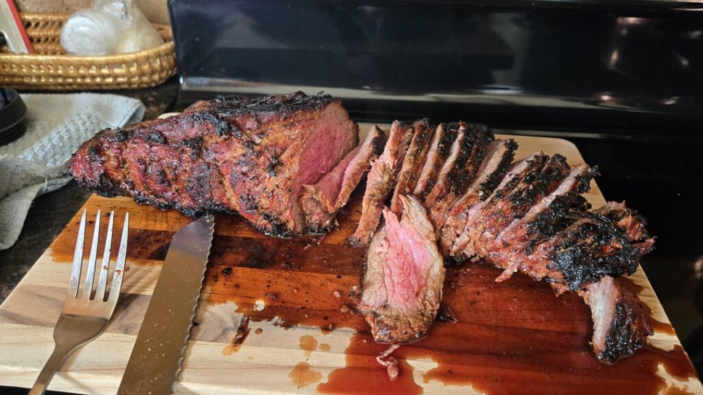 First tri tip of the season