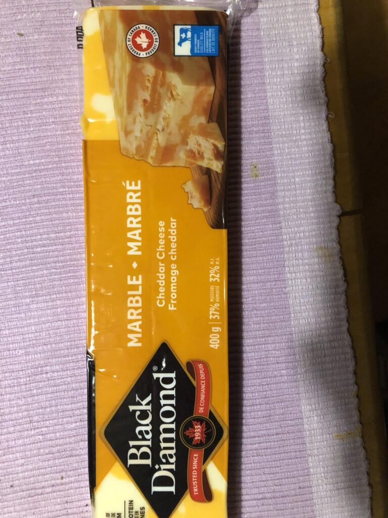 For everyone calling out the guy a few days ago for his marble cheddar post: