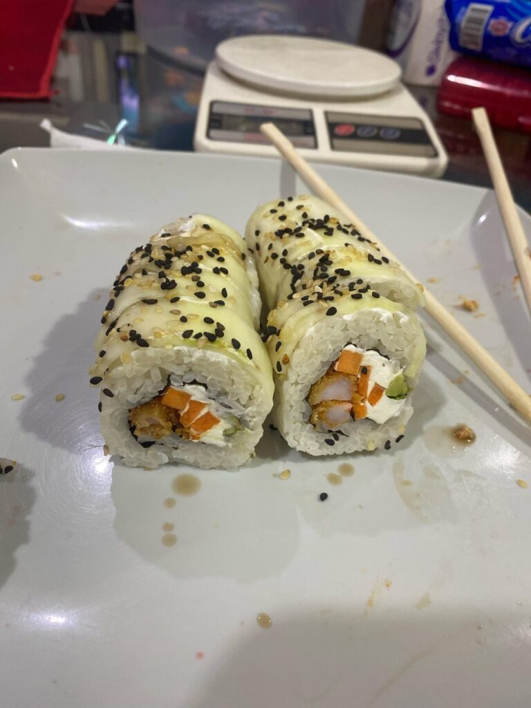 How many cals do you think are in this sushi?
