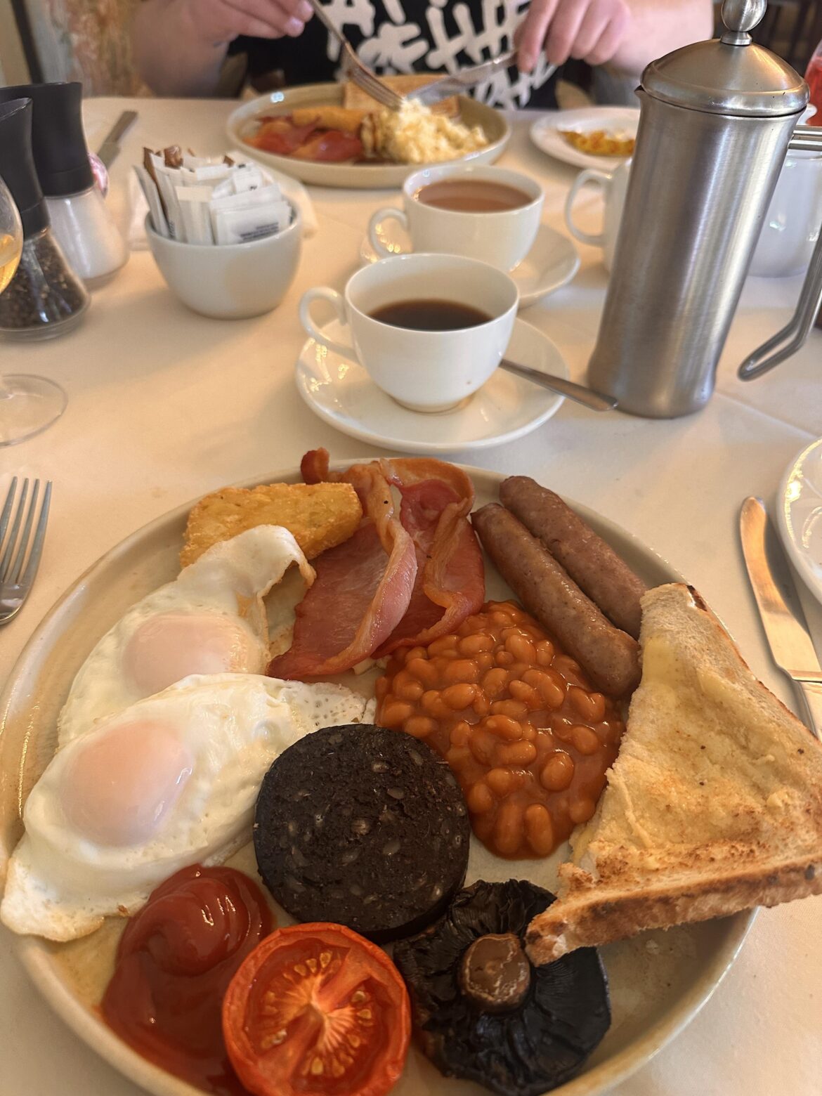 Hotel fry up.