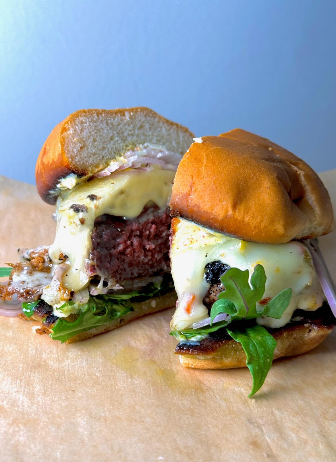 Bringing in daylight savings with pepper jack and shallots.