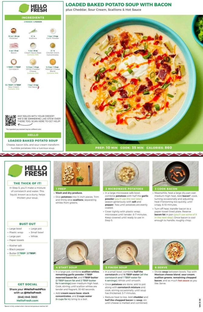 LOADED BAKED POTATO SOUP WITH BACON : I get it now!