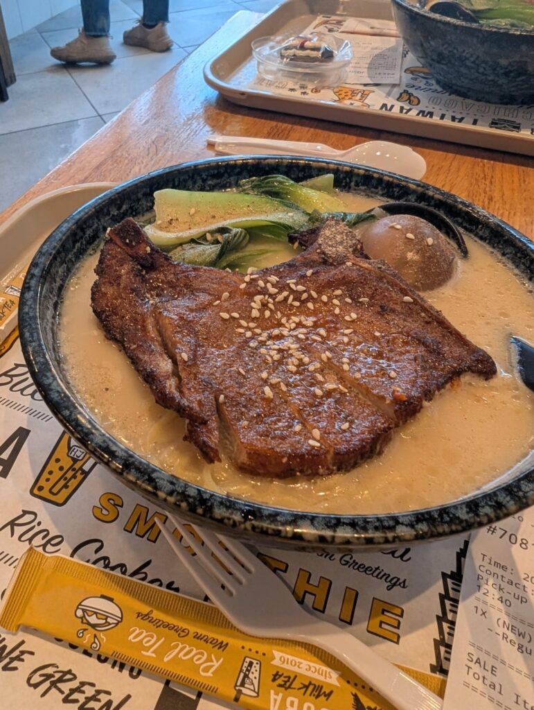 Noodle soup at Hello Jasmine