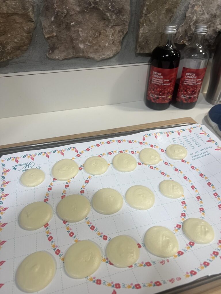 first time making macarons, what did i do wrong?