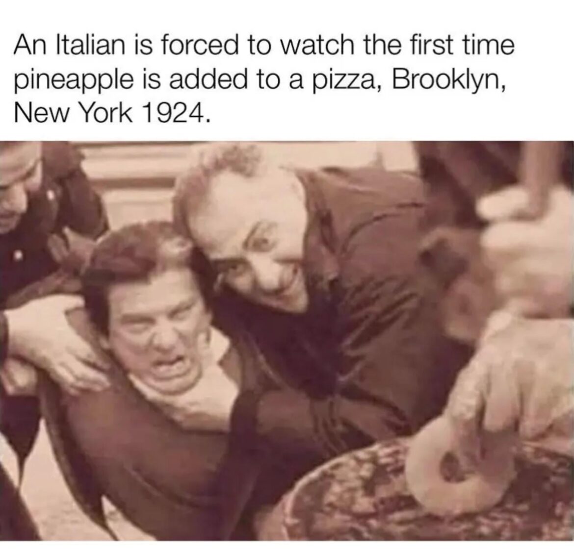 That's just inhumane.