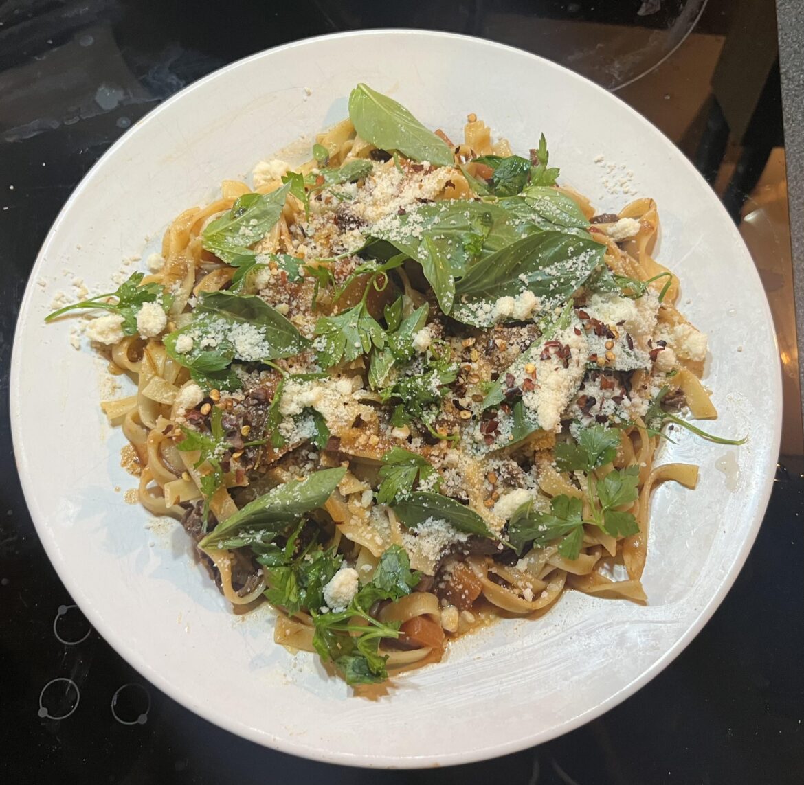 Beef Ragu with Tagliatelle