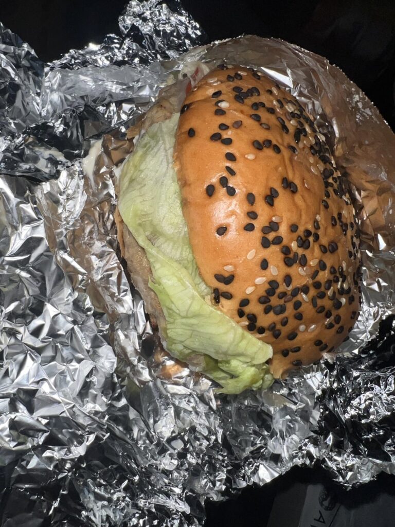 how many calories is this army navy burger ? is it really 450-500 cals (accdg to a Doctor on tiktok)