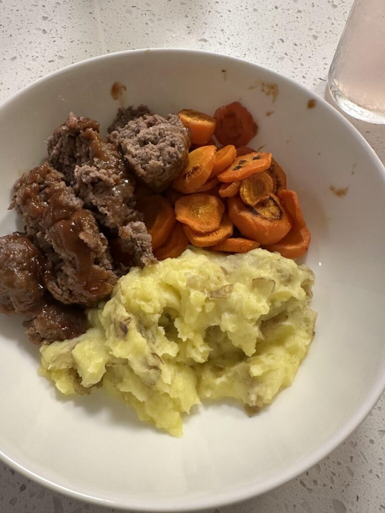 Roasted Garlic & Onion Meatloaf