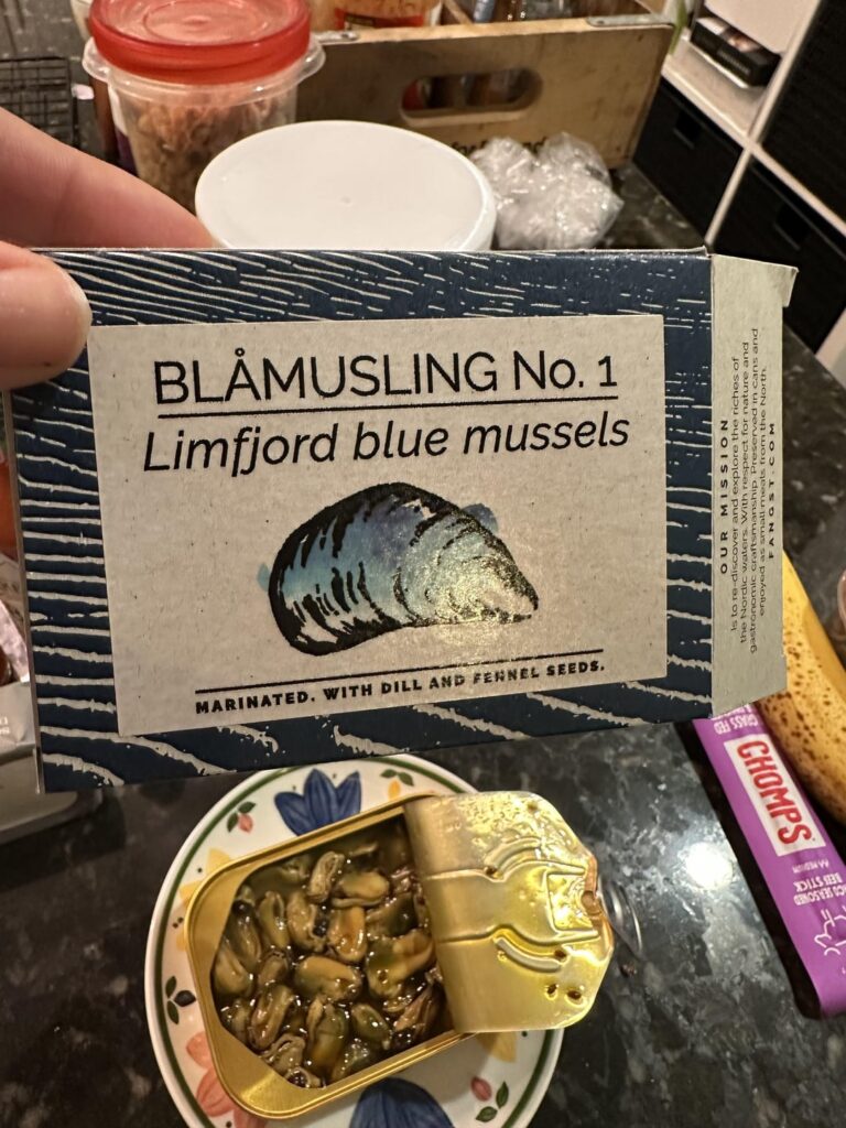 Feasted on all the tins this morning weekend