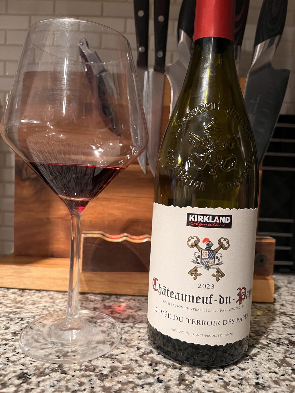 My Kirkland GOAT is back early!