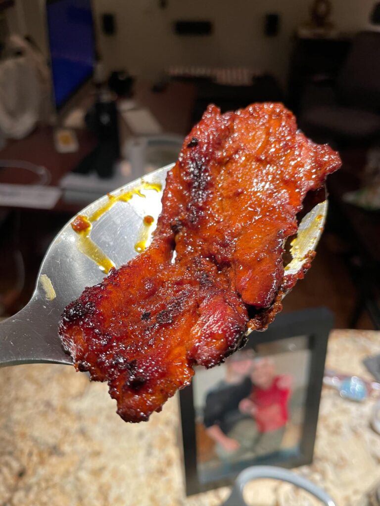 Made Al Pastor tacos in the oven with a 5 lb. pork butt (steps)