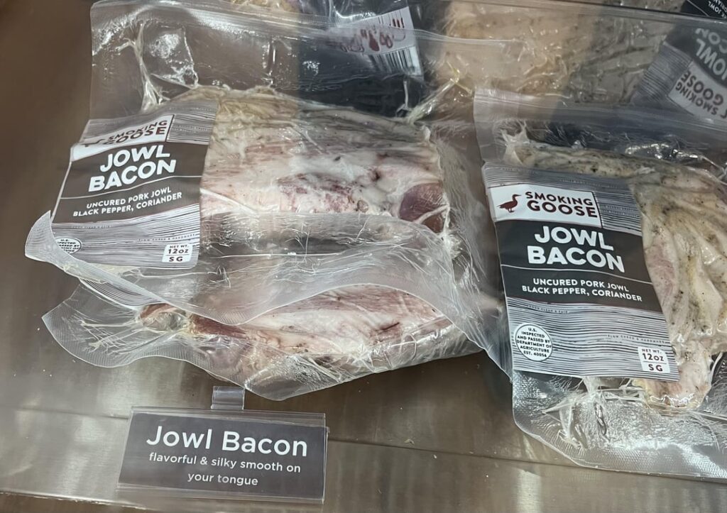 Haggis and Jowl bacon