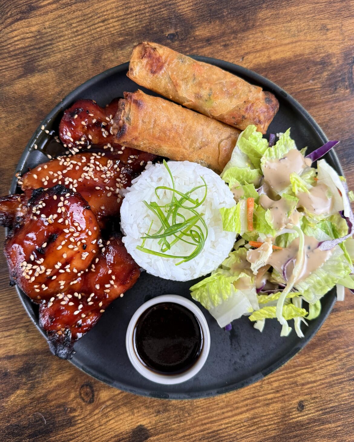 Homemade Chicken Teriyaki Plate