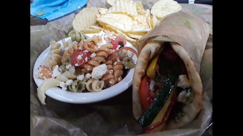 Taziki’s Mediterranean Cafe shares a recipe for a vegetable gyro Taziki's Mediterranean Cafe shares a recipe for a vegetable gyro