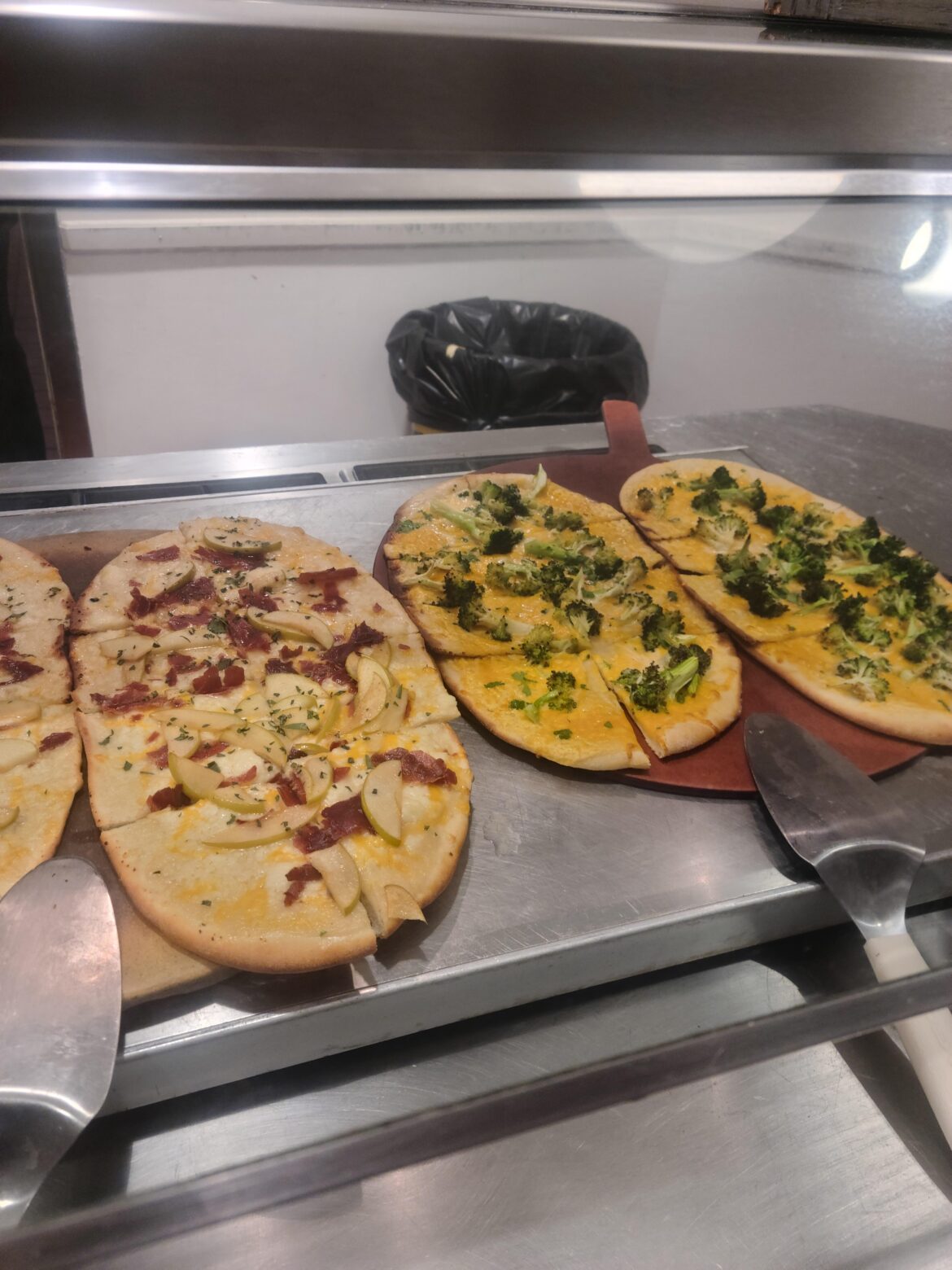 Cheddar & Broccoli pizza at my work