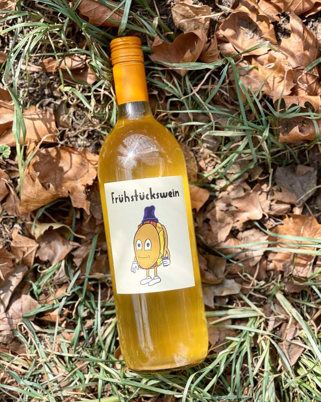 This wine is made for breakfast: translated into English, the name on the label is Breakfast Wine. It’s made from a blend of gruener veltliner, riesling and Welschriesling grapes. Photo: Instagram/smithandvine