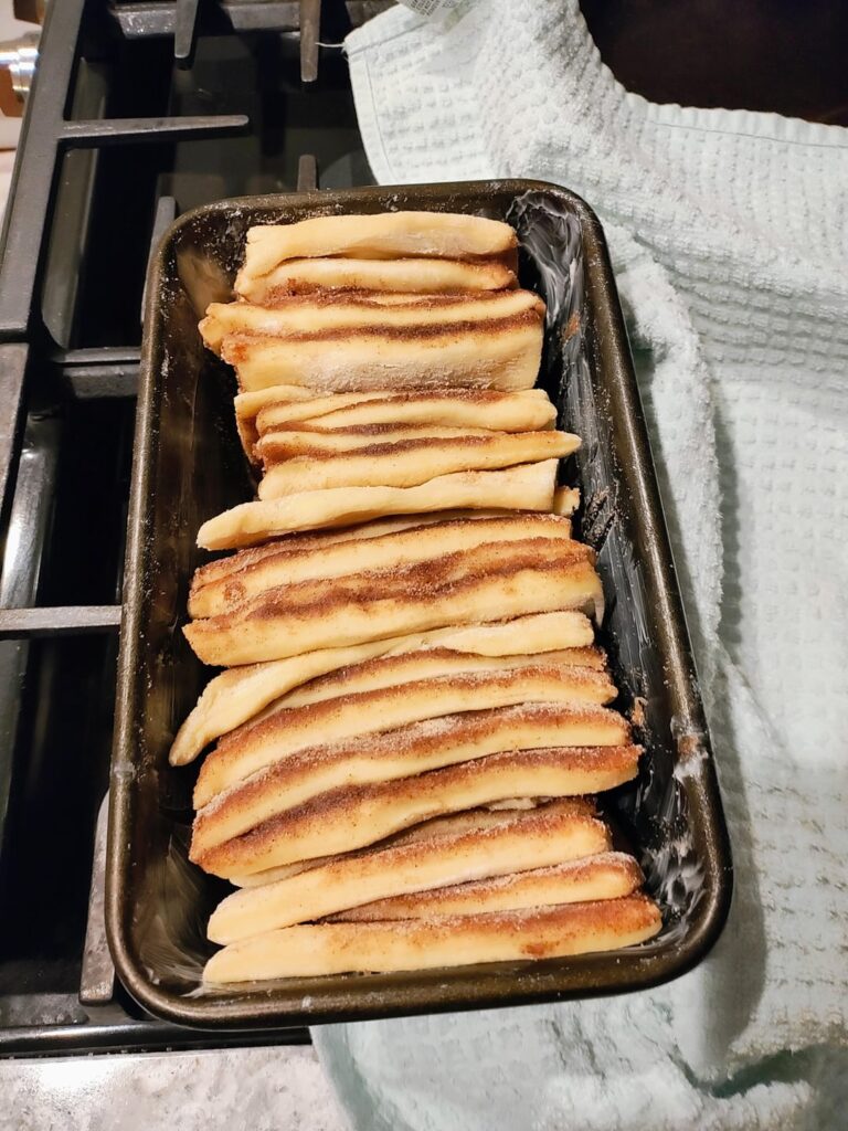 Cinnamon Pull Apart Bread is just as good as Cinnamon Focaccia.