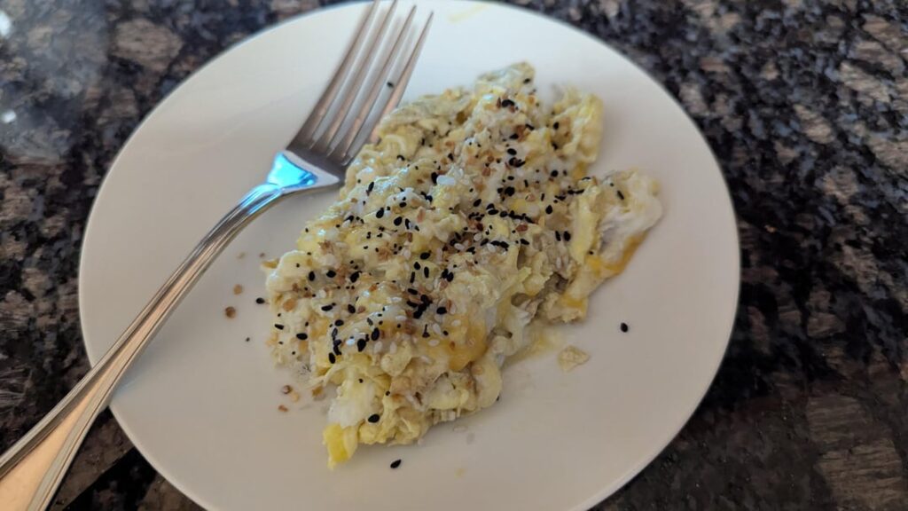 Today's meals, with lunch and dinner from a local prepared meal service that I got myself for this week