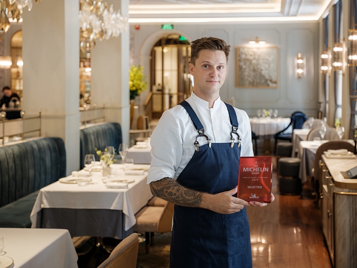 Charles Degrendele at Le Beaulieu. (© Linh Pham/ MICHELIN Guide Vietnam)