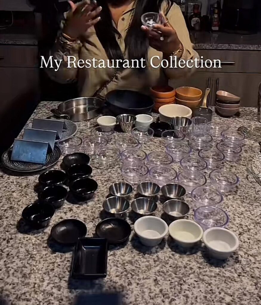Missing your portion cups? This lady got em