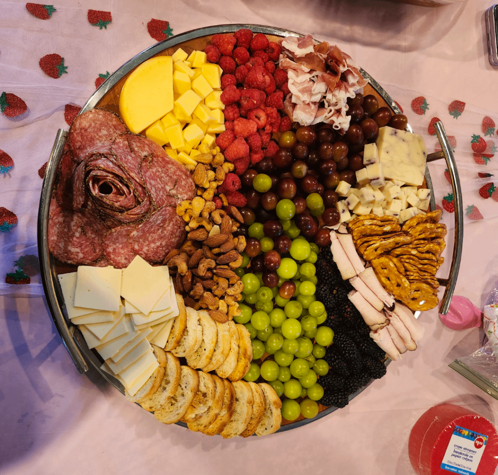 First time doing a charcuterie board