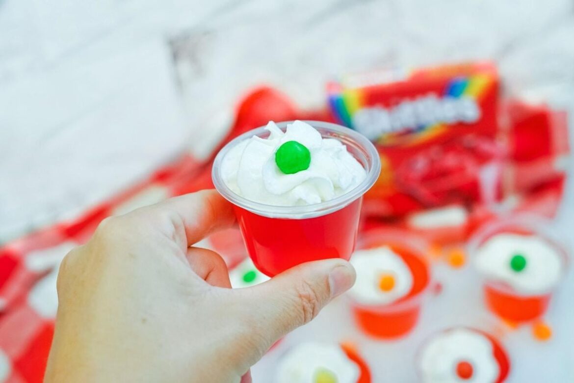 Tipsy Skittle’s Jello Shots with Vodka