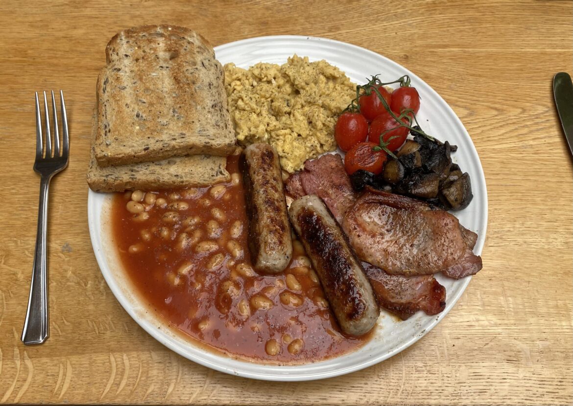 Almost full english for lunch