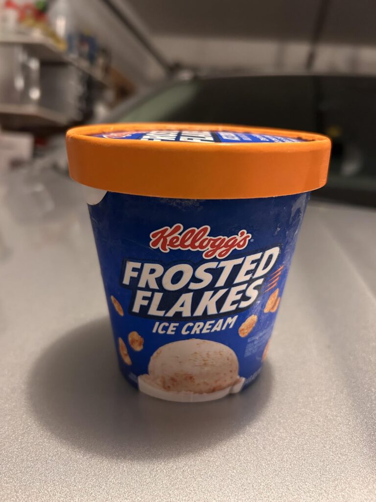 Frosted Flakes ice cream
