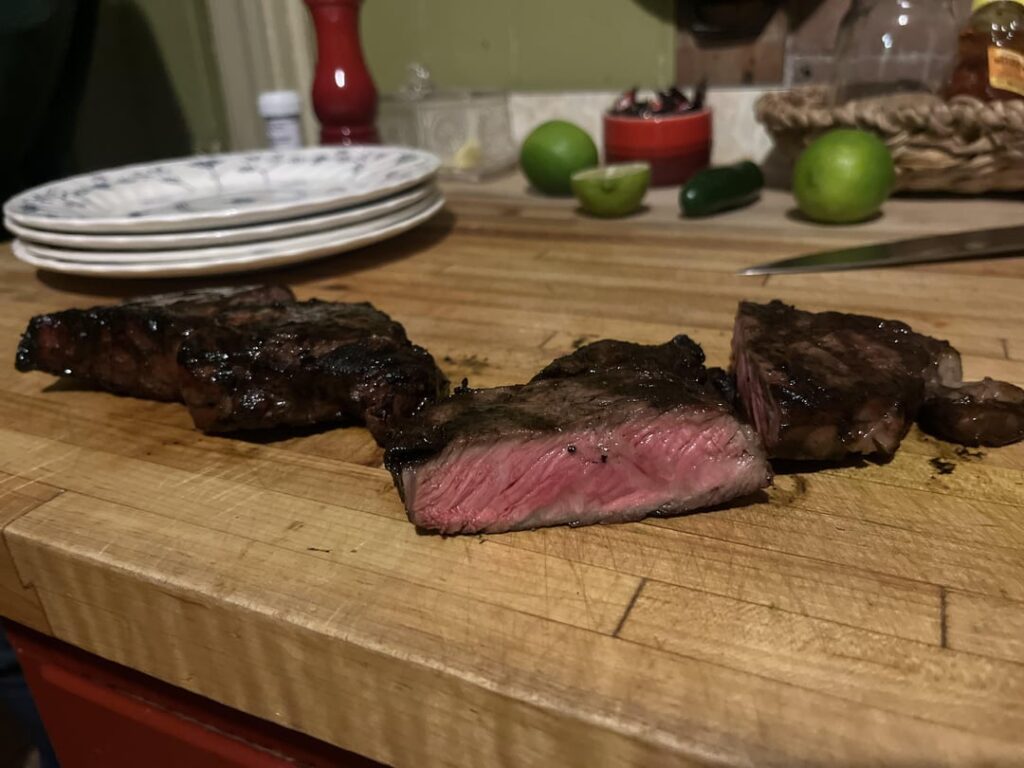 To ribeye or to strip? To ribeye or to strip?