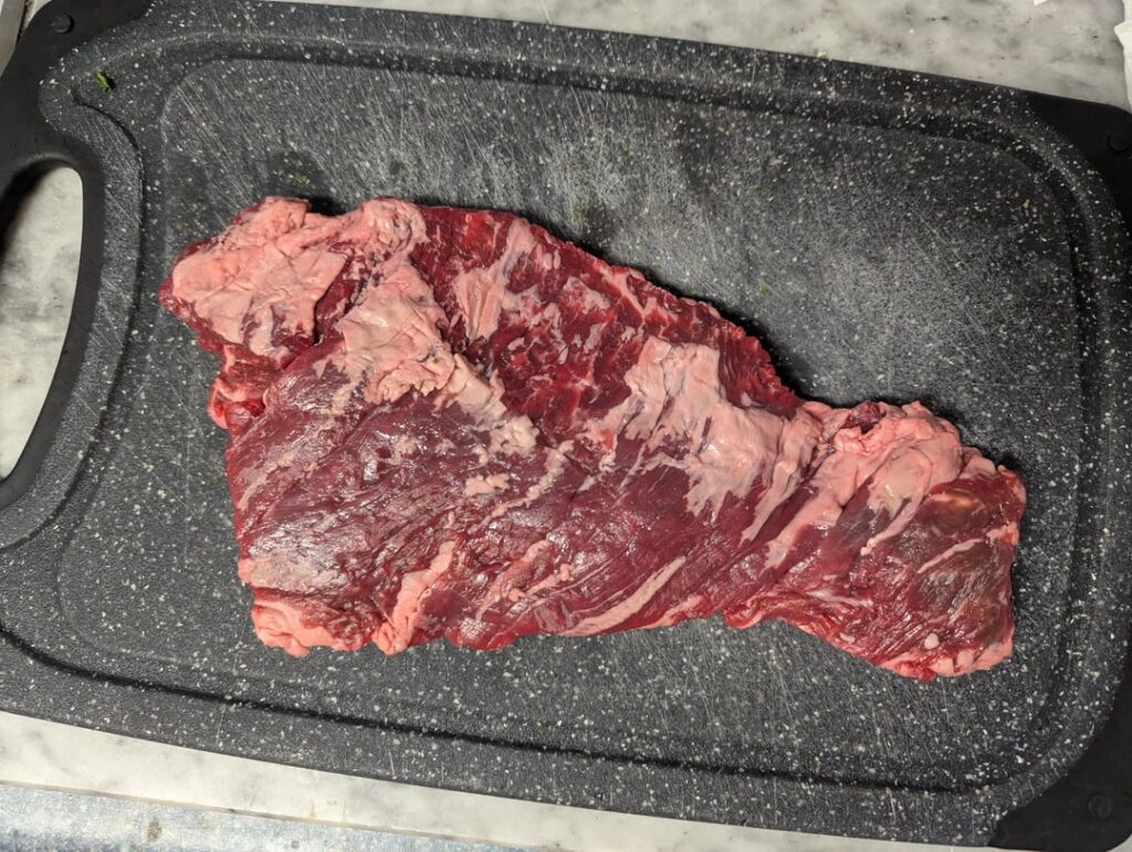 Skirt steak. A love story in 5 pictures