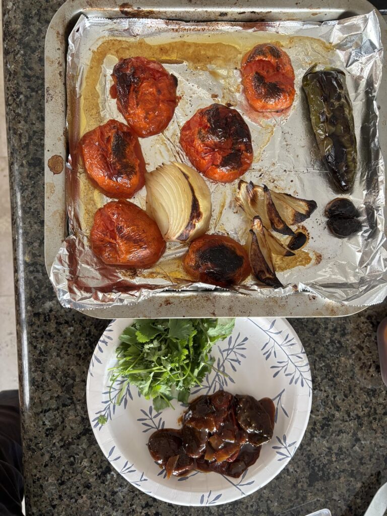 Chipotle pepper salsa