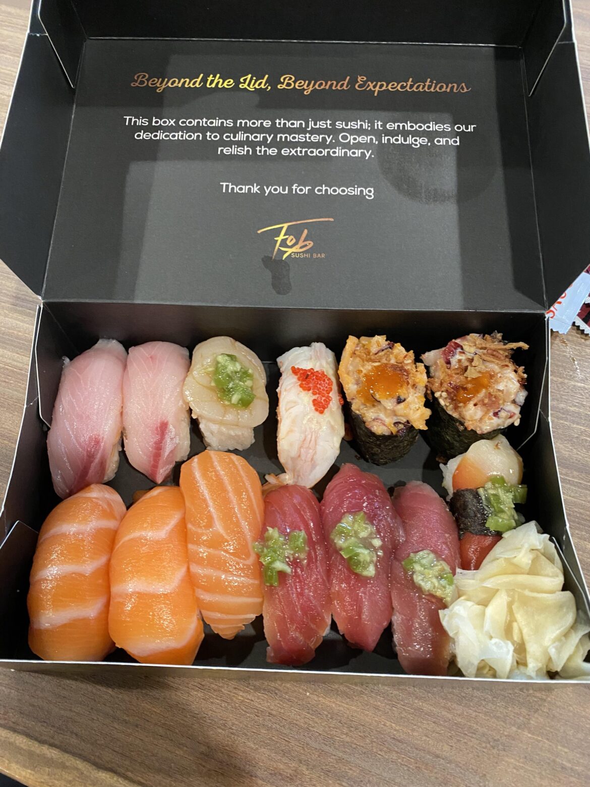 13 pieces for $18 at FOB Bellevue