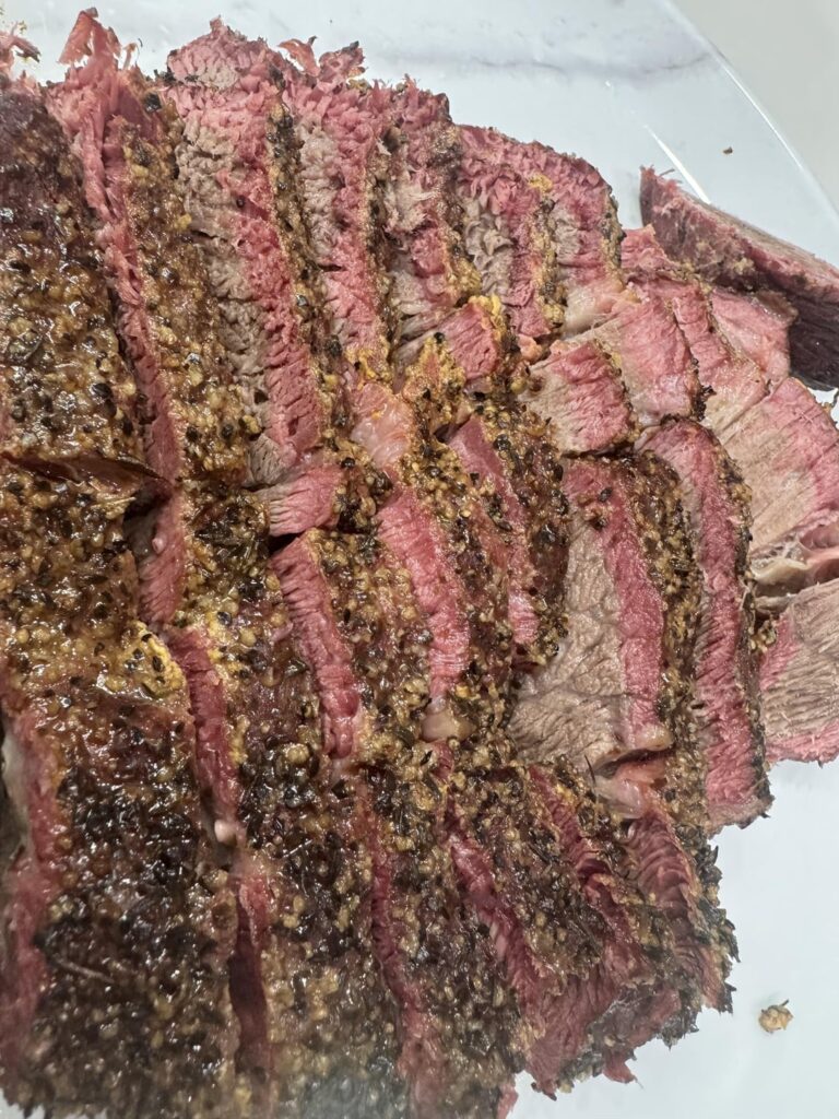 Smoked chuck roast