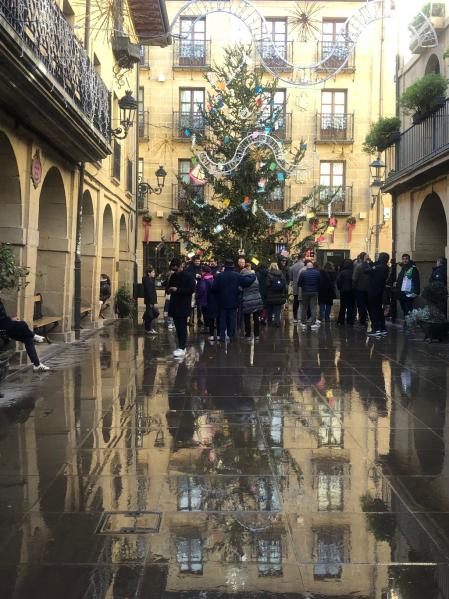 Plaza Mayor de Laguardia.