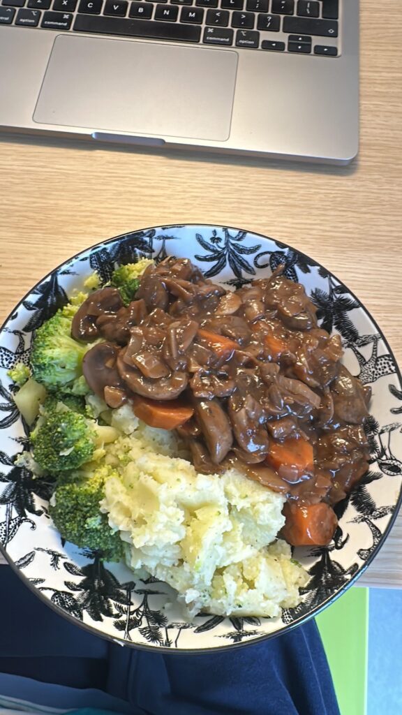 champignon bourguignon! 505 kcal