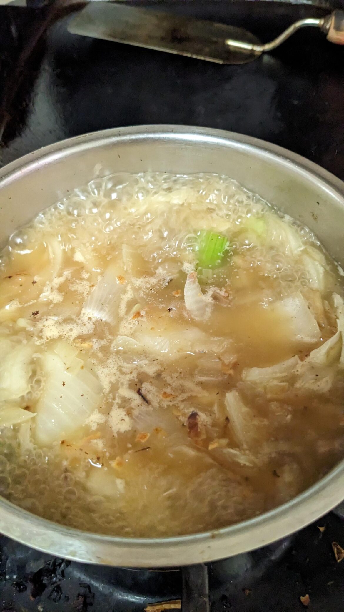 Got a sore throat coming on, so making some medicine.