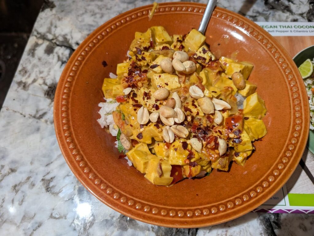 Thai Coconut Curry Tofu