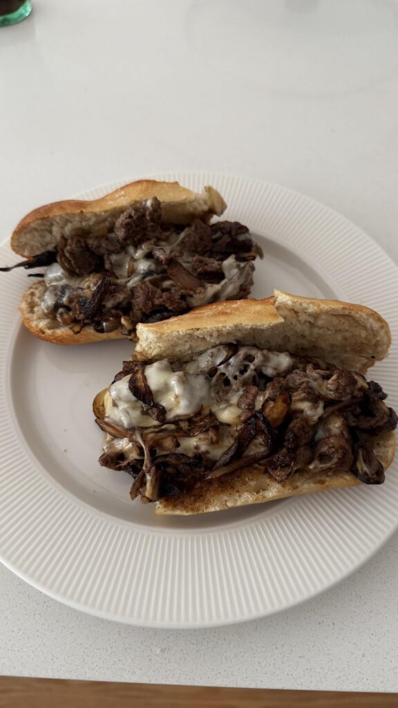 Ontarian OnionCheeseStake Sandwich