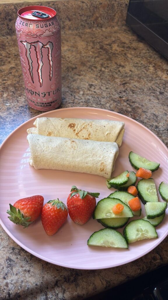 Burritos for lunch :)