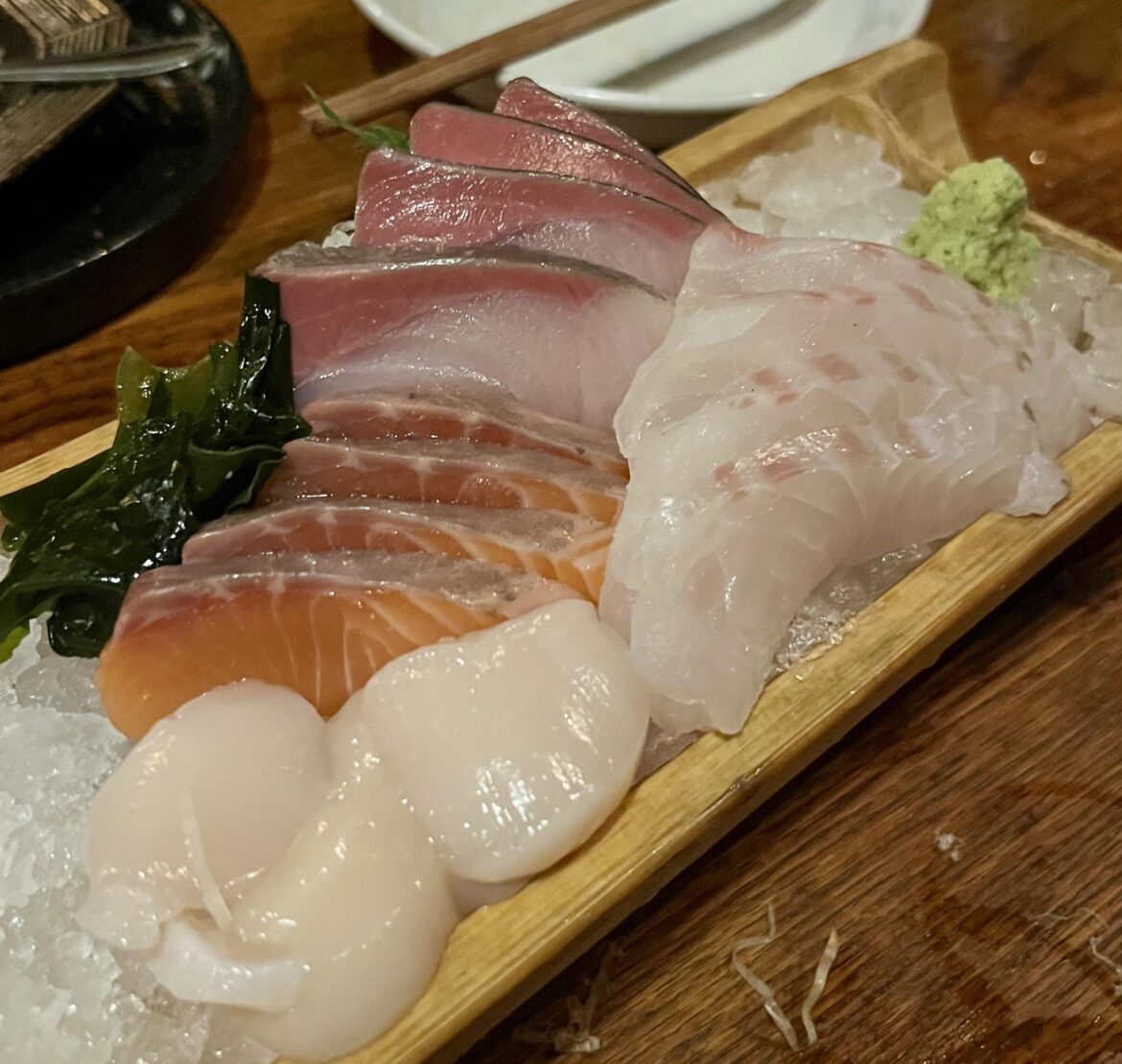 Sashimi I had while visiting Shimokitazawa, Tokyo