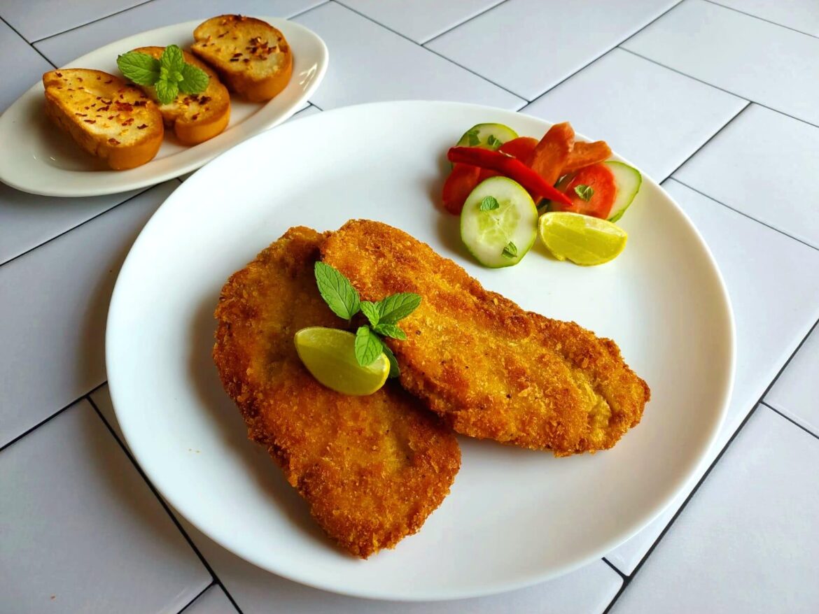 [OC] Chicken Schnitzel