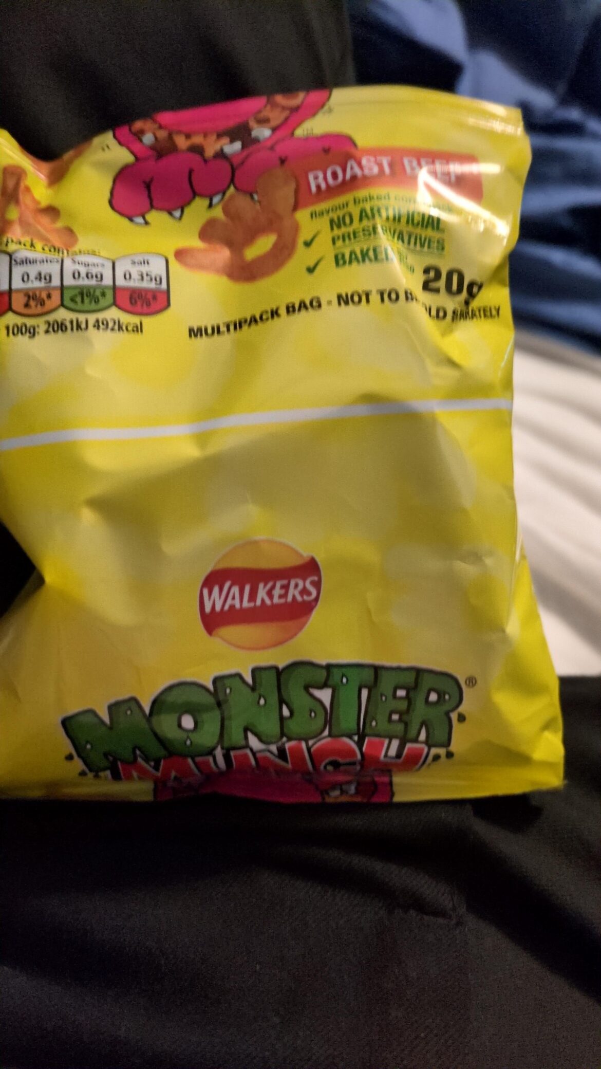 Printed the monster munch wrong 💔💔