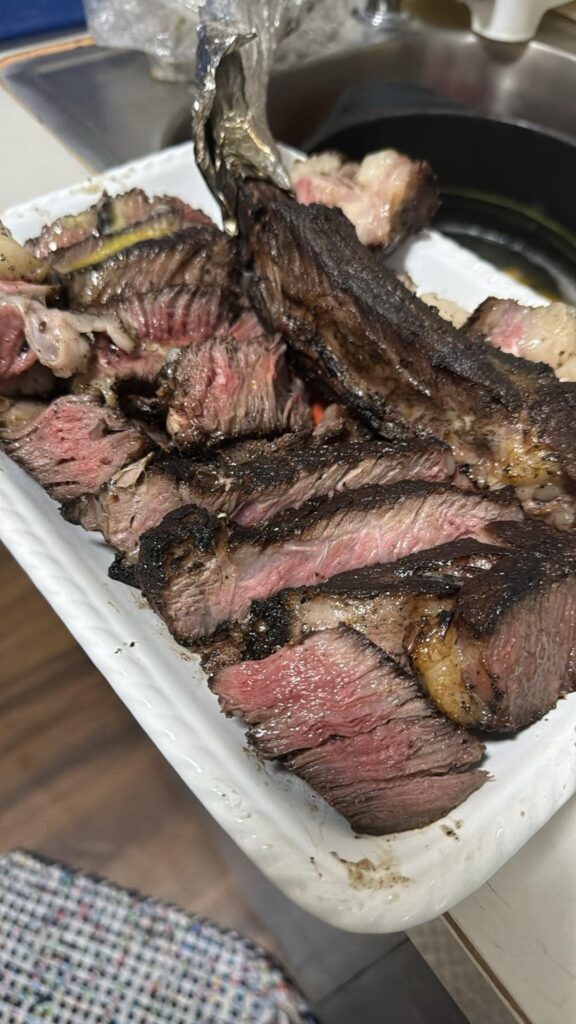 First time cooking with a grill, I think I did okay?