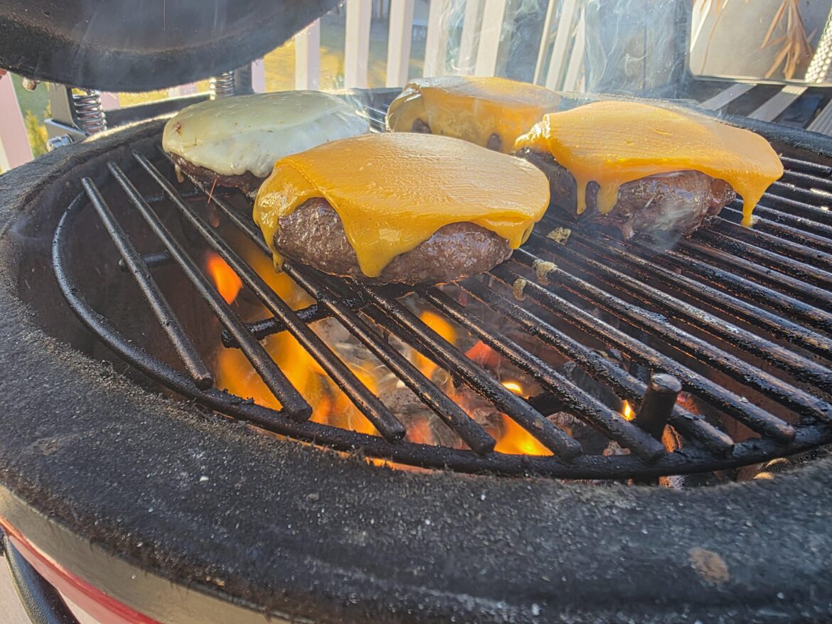 Fresh Burgers from old school butcher on the Jr