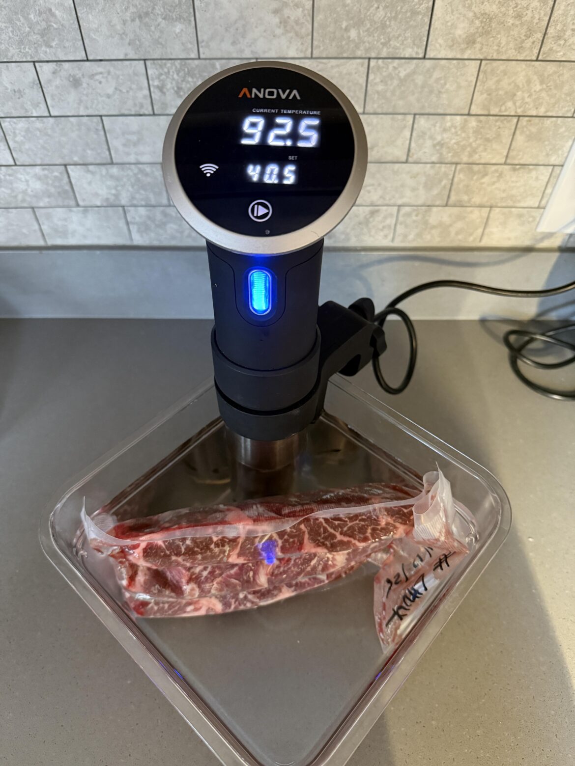 For those not about to sous vide…you can also defrost :-)