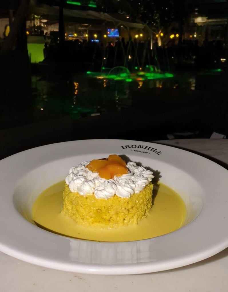 A classic Mango tres leches