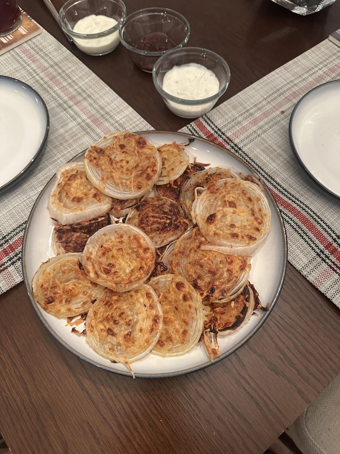 Onion & Parmesan. That’s all