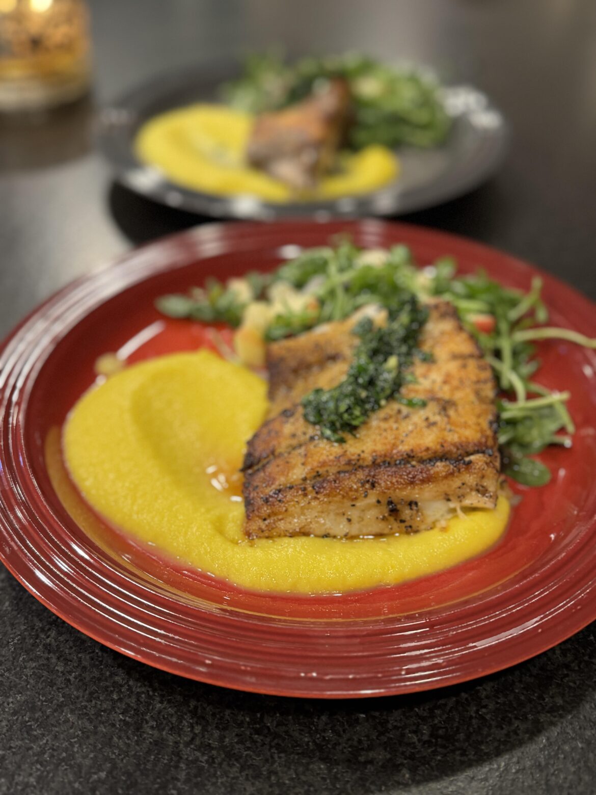 Black Garlic Barramundi