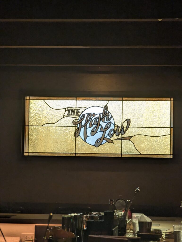 What's your favorite bar next door to, or across the street from, an iconic LA restaurant? I'll go first ... The High Low, across the street from Tam-o-Shanter